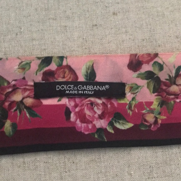 Dolce & Gabbana twill head scarf - Picture 1 of 3